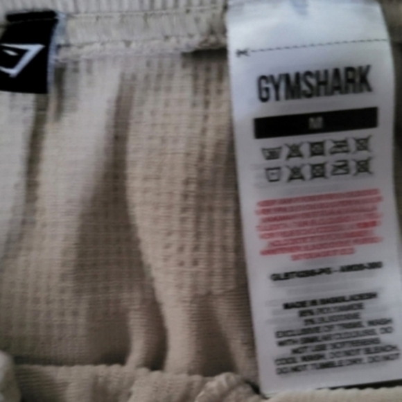Gymshark Jogger Lounge Tan Stretch Pant Gym Workout Yoga Athletic Women Medium M - Picture 5 of 9
